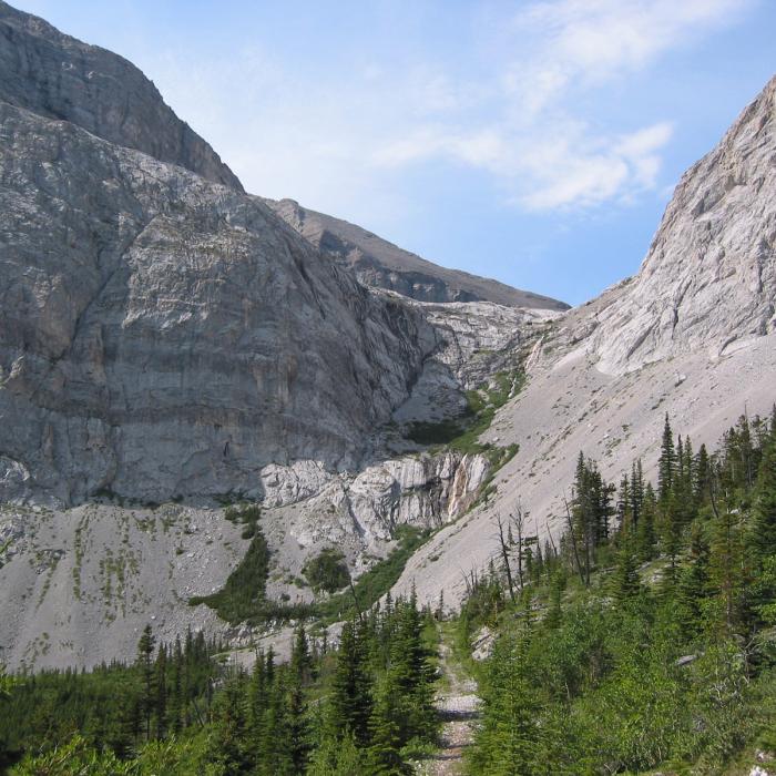 Canarvon Lake Headwall